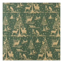 Kerstpapier kraft - diverse varianten - 200x70 cm