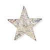 Kerstster LED regenboog - 30 cm