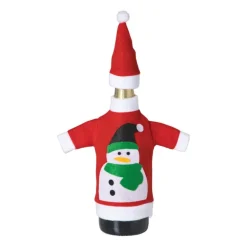 Kersttrui voor wijnfles - diverse varianten