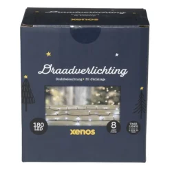 Kerstverlichting LED - klassiek wit - 180 lampjes - 13.5 meter