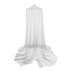 Klamboe met ring - 1-persoon - wit - ⌀60x230x650 cm