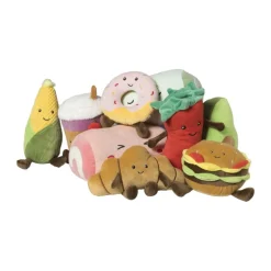 Knuffel mais - geel - 22.5x11.5 cm
