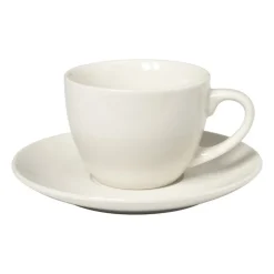Koffiekopje wit - porselein - 190 ml