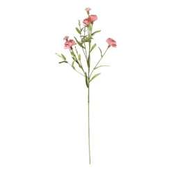 Kunstbloem anjer - roze - 70 cm
