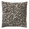 Kussen jacquard animal - bruin - 45x45 cm