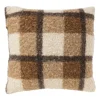 Kussen ruit - bruin - 45x45 cm