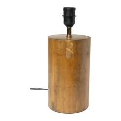 Lampvoet Pinewood - bruin - ø13.7x32 cm