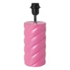 Lampvoet spekje - roze - ø11.5x31.5 cm