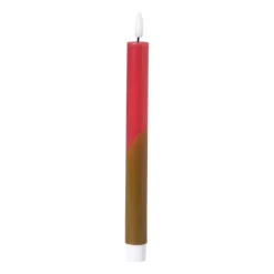 LED dinerkaars duo - groen/roze - ø2.2x24.5 cm