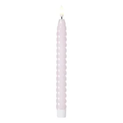 LED dinerkaars twist smal - paars - ø2.5x24.5 cm