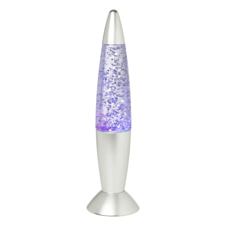LED glitterlamp - ø9.5x36 cm