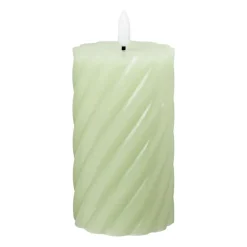 LED stompkaars groot twist - groen - ø7x12 cm