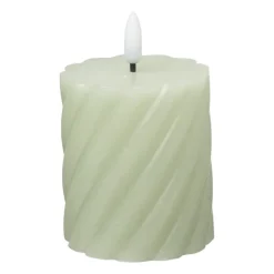LED stompkaars klein twist - groen - ø7x8 cm