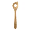 Lepel met gat olijfhout