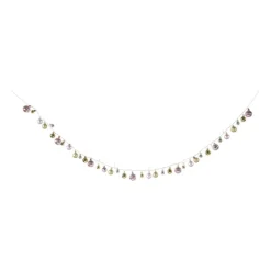 Lichtslinger met kerstballen - 20 LED - 210 cm