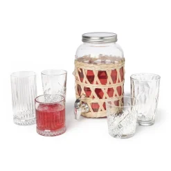 Longdrinkglas Jill - transparant - 280 ml