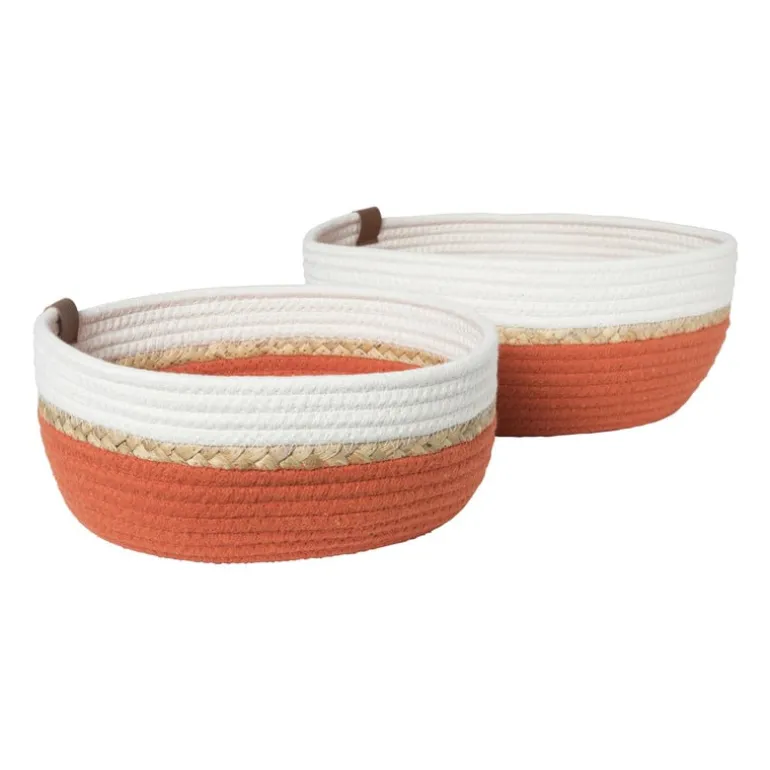 Mand colors laag - diverse varianten - ø32x14 cm