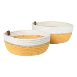 Mand colors laag - diverse varianten - ø29x12 cm