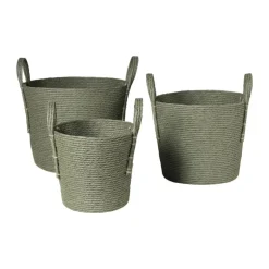Mand Lotte - ø22x23 cm - groen