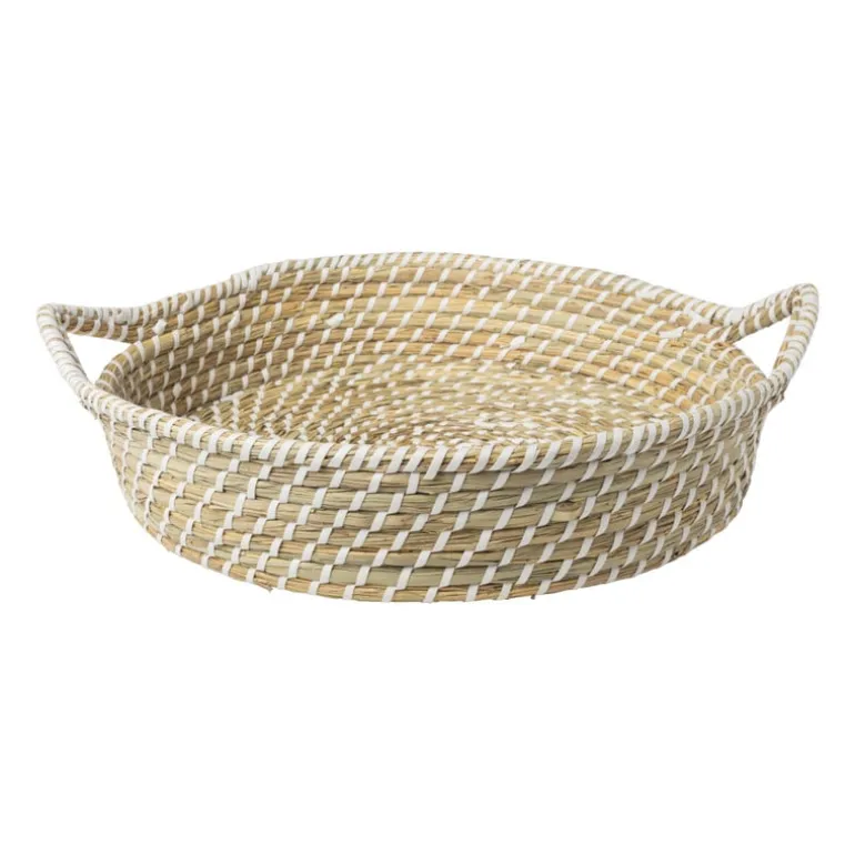 Mand sofie met hengsels - ø45x10 cm