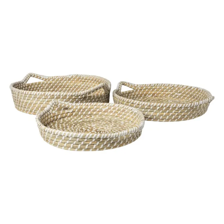 Mand sofie met hengsels - ø45x10 cm