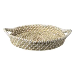 Mand sofie met hengsels - ø35x6 cm