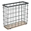 Mandje voor wandrek - 22x24x9 cm - zwart
