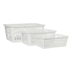 Mandje wit - 14.5x34x24 cm
