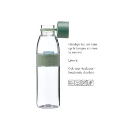 Mepal waterfles klein - lichtgroen - 500 ml