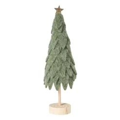 Mini kerstboom - groen - ø11x40 cm