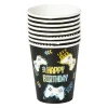 Papieren bekers - level up - set van 6