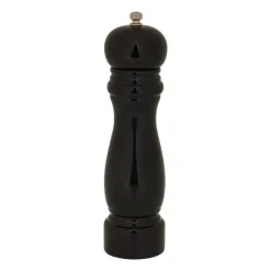 Pepermolen klassiek - zwart - 22 cm