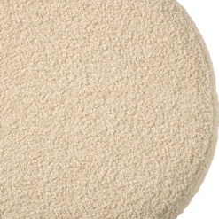 Poef bubbles - beige - ø38x42 cm
