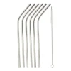 Rietjes RVS - zilver - set van 6