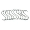 S haken - rvs - set van 12