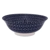 Schaal blue print - diamonds - ⌀21 cm