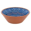 Schaal Fiesta - blauw - 15 cm