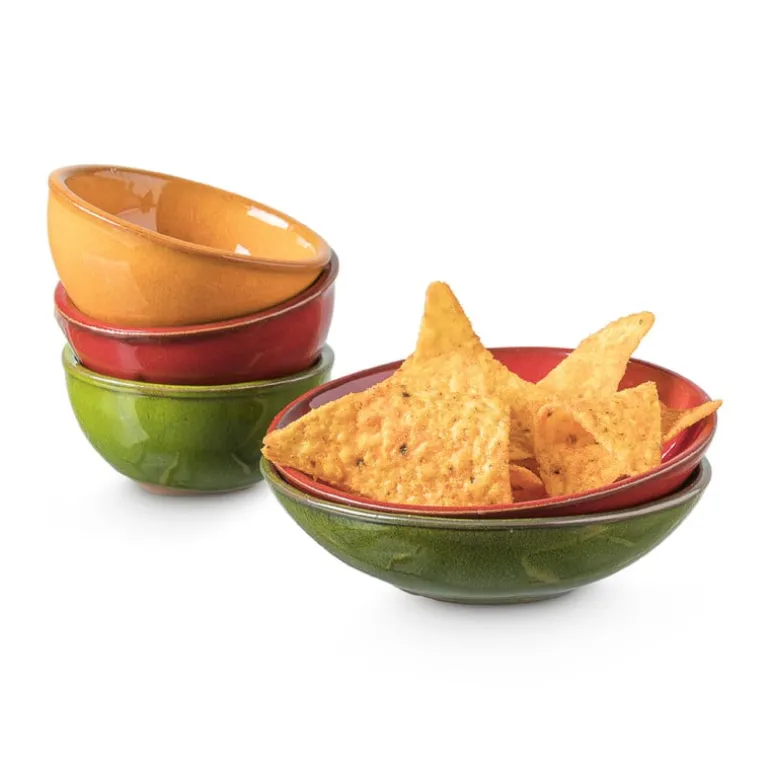 Schaal Selena - groen - 22 cm