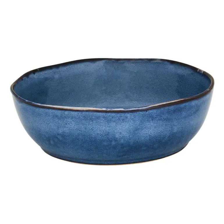 Schaal Toscane - donkerblauw - ø22.8 cm