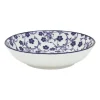 Schaaltje blue print - flowers - ⌀14 cm