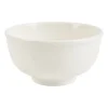 Schaaltje rond – wit – 11.5x6 cm