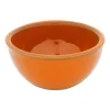 Schaaltje Selena - oranje - 8 cm