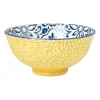 Schaaltje Sen - blauw/geel - ø12.3x5.8 cm