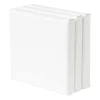 Schildersdoek canvas - 10x10 cm - set van 3