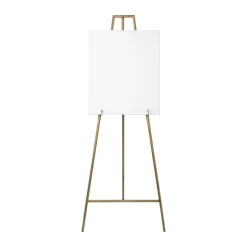 Schildersezel voor welkomstbord - goud - 146.7 cm