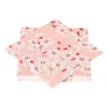 Servetten bloemenprint - 33x33 cm - set van 20