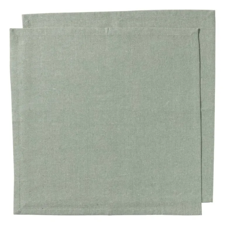 Servetten groen - set van 2 - 40x40 cm