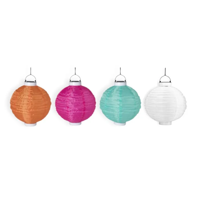 Solar tuinlampion - groen - ø25 cm