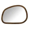 Spiegel organic - bruin - 38x55 cm