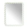 Spiegel twist - groen - 53x43 cm